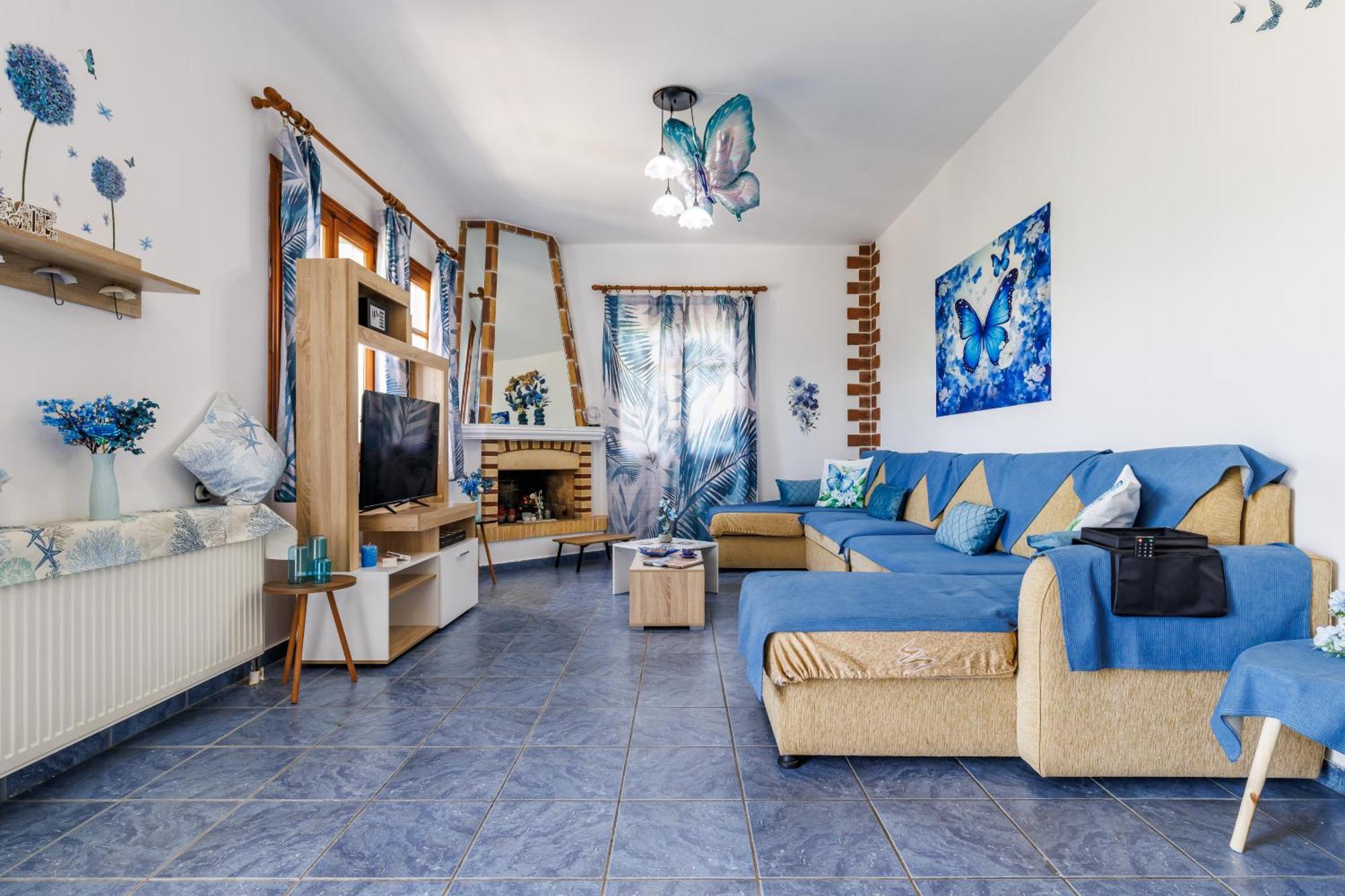 Blue Butterfly Apartment Bandar Skopelos Luaran gambar