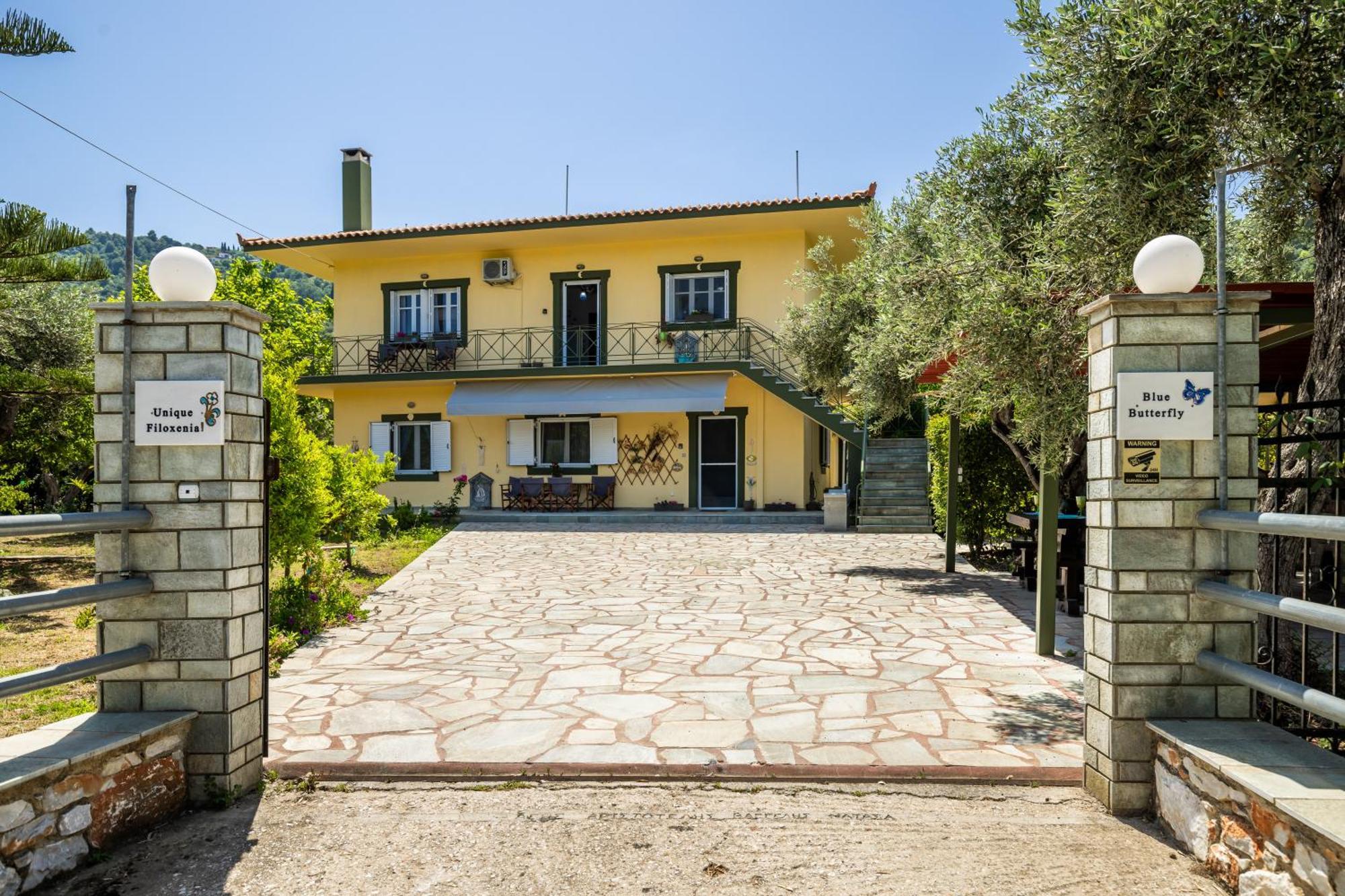 Blue Butterfly Apartment Bandar Skopelos Luaran gambar
